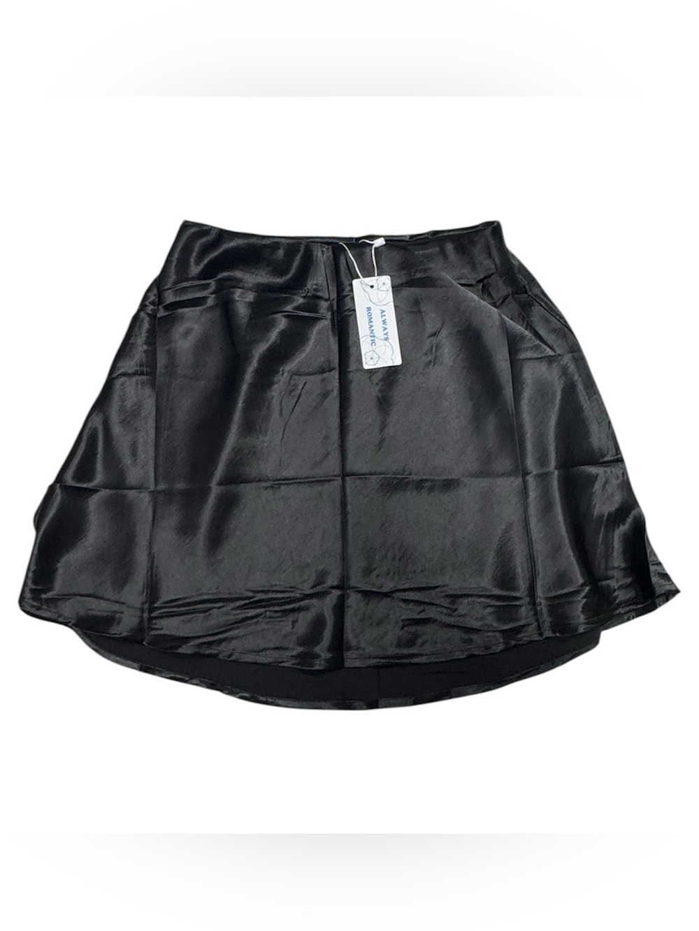 Always Romantic brand size small NWT all black color skirt in perfect condition!